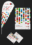HilNet-Kampagnenmaterial mit Beachflag, Plakaten mit buntem Punktmuster und Visitenkarten – Kampagne und Branding Büro Olpp – Designstudio Leipzig